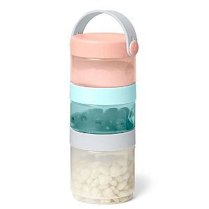 Kit Porta Leite Po/Snack 3 em 1