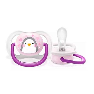 Chupeta Ultra Air Mna Pinguim 0-6m Scf08103