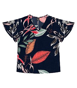 Blusa Feminina Estampada Rovitex