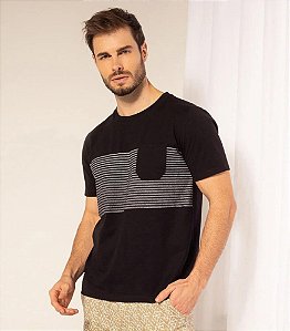 Camiseta Masculina Adulto com Bolso Rovitex
