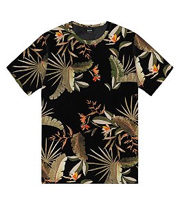 Camiseta Masculina Adulto Florida Rovitex Preto