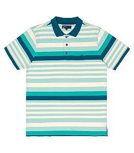Camisa Polo Rovitex Listrada Masculina Comfort Fit