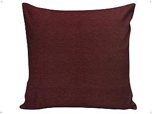 Capa Almofada Decorativa Lisa Tecido Jacquard 45x45 Com Ziper Invisivel