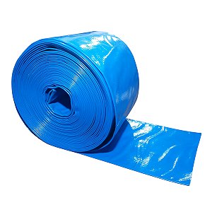 Mangueira Flat Azul 12 Polegadas Irrigação Borrachas Londrina 1 Metro