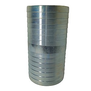 Emenda União Aço Carbono 5 Polegadas Conexões Irrigação Borrachas Londrina