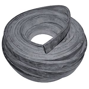 Borracha Perfil Esponjoso Vedação 40x10 mm Macio - 01 Metro Borrachas Londrina