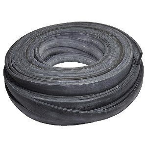 Borracha Perfil Esponjoso Vedação 38x06mm Macio - 1 Metro