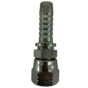 Terminal Hidráulico Femêa Giratória FG 18mm Bol X 1/2 Hatbar Borrachas Londrina