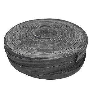 Borracha Perfil Esponjoso Vedação 32x06 mm Macio - 01 Metro