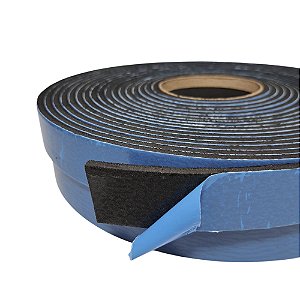 Fita Adesiva Cola Vedação Janela Porta 30 X 5 Mm - 10 Metros Borrachas Londrina
