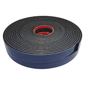 Fita Adesiva Cola Vedação Janela Porta 30x06 mm - 10 Metros Borrachas Londrina