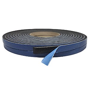 Fita Adesiva Cola Vedação Janela Porta 10 X 5 mm - 5 Metros Borrachas Londrina