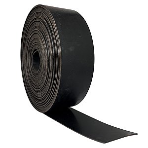 Correia Laminada Transportadoras 4" X 2 lonas -1 metro Borrachas Londrina