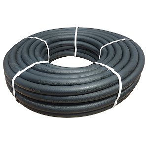Mangueira Agua e Ar Borracha 1 Polegada Pneumática 300 PSI Borrachas Londrina - 1 Metro
