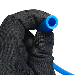 Mangueira PU Pneumática Azul Flexível 12x2mm Borrachas Londrina - 1 Metro