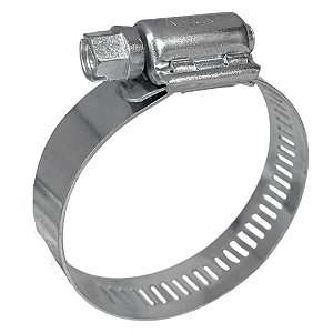 Abraçadeira Aço Galvanizado Rosca Sem Fim 38X51 - 14MM - 1 UND Borrachas Londrina