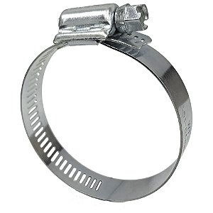 Abraçadeira Aço Galvanizado Rosca Sem Fim 51X64 - 14MM - 1 UND Borrachas Londrina