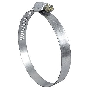 Abraçadeira Aço Carbono Rosca Sem Fim 76X95 - 14MM - 1 UND Borrachas Londrina