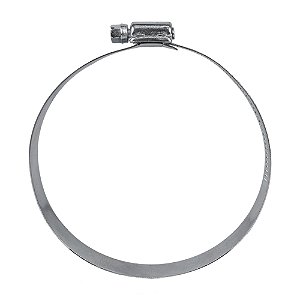 Abraçadeira Aço Carbono Rosca Sem Fim 102X121 - 14MM - 1 UND Borrachas Londrina