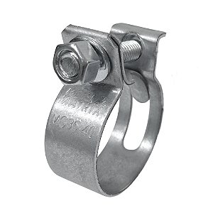 Abraçadeira Tipo Mangote Aço Carbono 35 X 40 MM Larg. 20 MM - 1 Unidade Borrachas Londrina