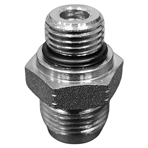 Adaptador Hidráulico 3/4" JIC x 9/16" ORING Alta Pressão