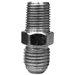 Adaptador Hidráulico 7/16" JIC x 1/8" NPT Macho Alta Pressão