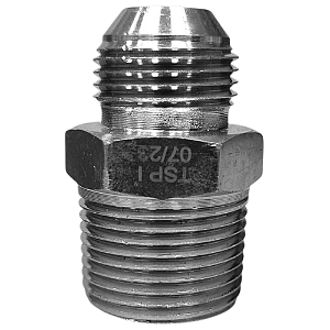 Adaptador Hidráulico 7/8" JIC x 3/4" NPT Macho Alta Pressão