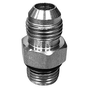 Adaptador Hidráulico 9/16 JIC x 9/16 ORING Alta Pressão