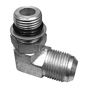 Adaptador Hidráulico 90° 1.1/16" JIC x 7/8" ORing Orientável