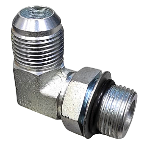 Adaptador 90° 1.1/16" JIC Macho x 1.1/16" Oring - Orientável
