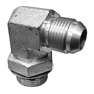Adaptador Hidráulico 90° JIC Macho 1.1/16" x ORING 1.5/16"