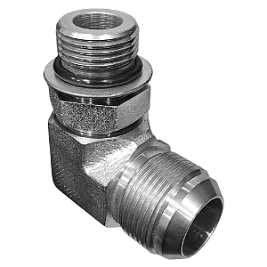 Adaptador 90° 1.5/16" JIC x 1.1/16" Oring - Orientável