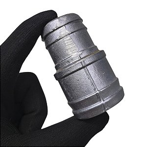 Emenda Redutora 1.1/2 x 1.1/4 Polegadas Em Alumínio Conexões Irrigação Borrachas Londrina