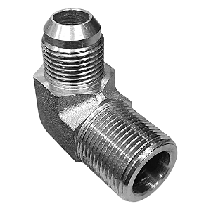 Adaptador Hidráulico 90° 7/8" JIC x 3/4" NPT Alta Pressão
