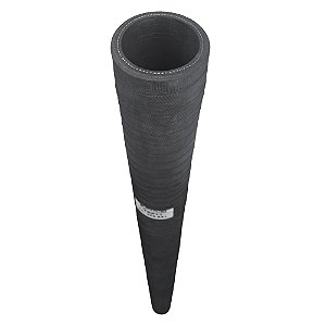 Tubo Reto Industrial Água e Ar EPDM 2" – 1 Unidade Borrachas Londrina