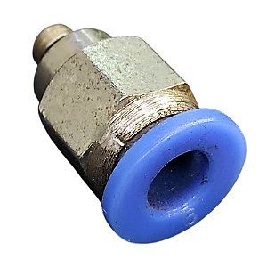 União Reta Pneumática Pu Macho 6mm X M5 Para Conexão