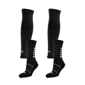 KIT MEIAO CORTADO E MEIA MULTI ESPORTES