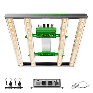 Luminária LED Grow FC-E3000 300W Bridgelux para Estufa 100x100cm - Mars Hydro