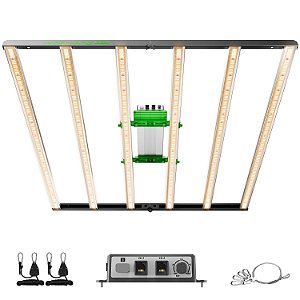 Luminária LED Grow FC-E6500 730W Bridgelux para Estufa 150x150cm - Mars Hydro