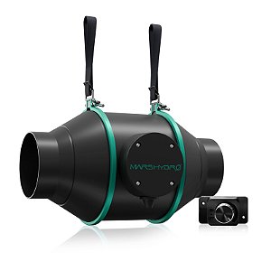 Ventilador de Duto em Linha 4" com Controlador de Velocidade - Mars Hydro