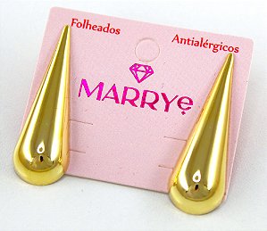 Brinco Folheado Gota Fina