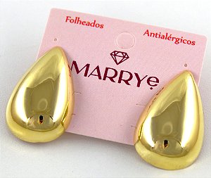 Brinco Folheado Gota G