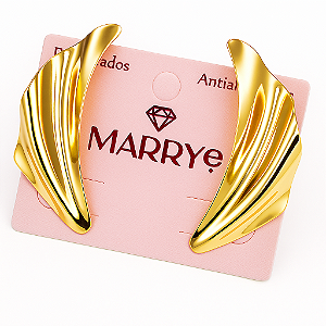 Brinco Folheado Ear Cuff