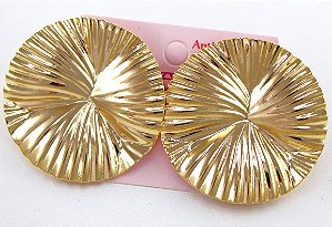 Brinco Folheado Trabalhado G