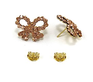 Brinco Cristal Laço M