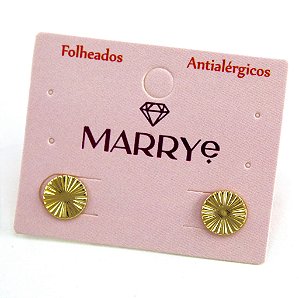 Brinco Folheado Diamantado P