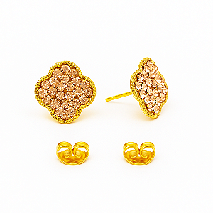 Brinco Cristal Van Cleef M