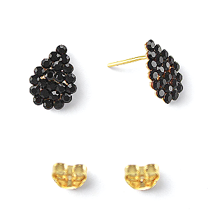 Brinco Cristal Gota P