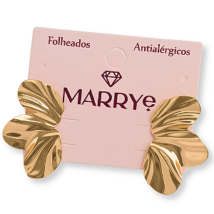 Brinco Folheado Ear Cuff Orgânico