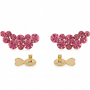 Ear Cuff Cristal 10 pedras